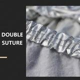 Darrahopens Auto Accessories > Auto Accessories Others SUV Car Cover Waterproof Aluminum Extra Large Rain UV Dust Hail Resitant YXL(5Mx 2M x 1.75M)