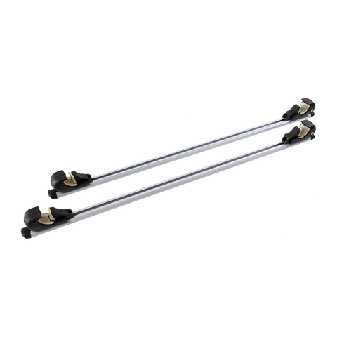 darrahopens Auto Accessories > Auto Accessories Others Universal Car Top Roof Rail Rack Cross Bar Aluminium Lockable 1350MM