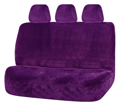 darrahopens Auto Accessories > Auto Accessories Others Universal Finesse Faux Fur Seat Covers - Universal Size 06/08H