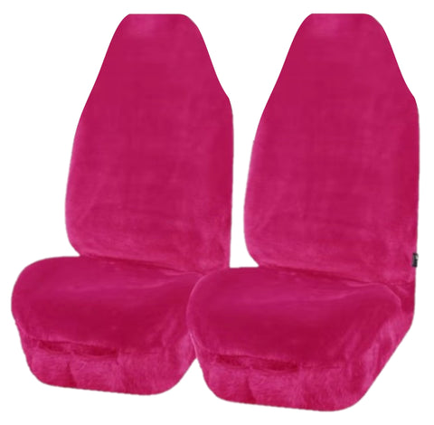 darrahopens Auto Accessories > Auto Accessories Others Universal Finesse Faux Fur Seat Covers - Universal Size