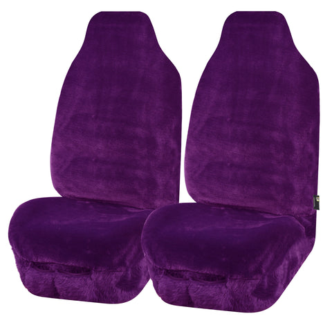 darrahopens Auto Accessories > Auto Accessories Others Universal Finesse Faux Fur Seat Covers - Universal Size