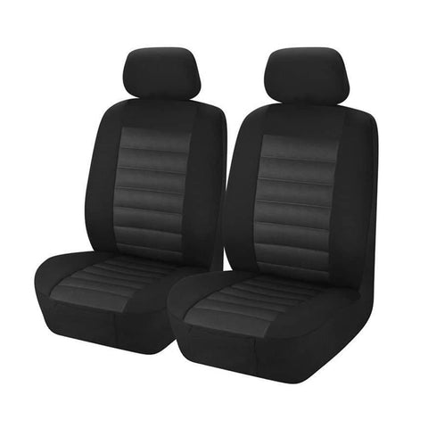 darrahopens Auto Accessories > Auto Accessories Others Universal Opulence Front Seat Covers Size 30/35 | Grey