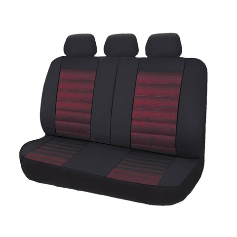 darrahopens Auto Accessories > Auto Accessories Others Universal Opulence Rear Seat Covers Size 06/08S | Red