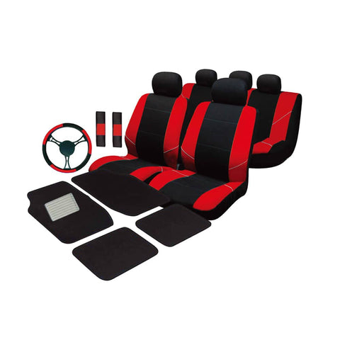 darrahopens Auto Accessories > Auto Accessories Others Universal Ultimate Car Accessories Value Pack - Red