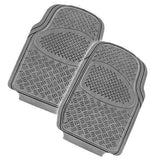darrahopens Auto Accessories > Auto Accessories Others VELOCITY 2-Piece Car Mat - GREY [Rubber]