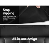 Darrahopens Auto Accessories > Auto Accessories Others Weisshorn Car Rubber Floor Mats Front and Rear Fits Tesla Model Y 2021-2022