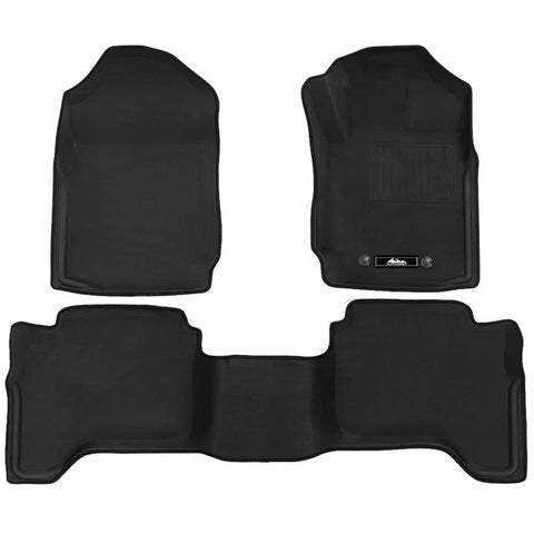 darrahopens Auto Accessories > Auto Accessories Others Weisshorn Ford Ranger Car Floor Mats PX PX2 PX3 Dual Cab 2011-2019 3D Rubber