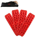 darrahopens Auto Accessories > Auto Accessories Others X-BULL 2 Pairs Recovery tracks Sand Mud Snow 4WD / 4x4 ATV Offroad Stronger Gen 3.0 - Red