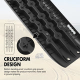 darrahopens Auto Accessories > Auto Accessories Others X-BULL KIT1 Recovery track Board Traction Sand trucks strap mounting 4x4 Sand Snow Car BALCK