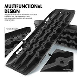 darrahopens Auto Accessories > Auto Accessories Others X-BULL KIT1 Recovery track Board Traction Sand trucks strap mounting 4x4 Sand Snow Car BALCK