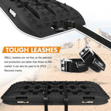 darrahopens Auto Accessories > Auto Accessories Others X-BULL KIT1 Recovery track Board Traction Sand trucks strap mounting 4x4 Sand Snow Car BALCK