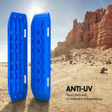 darrahopens Auto Accessories > Auto Accessories Others X-BULL KIT1 Recovery track Board Traction Sand trucks strap mounting 4x4 Sand Snow Car BLUE