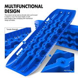 darrahopens Auto Accessories > Auto Accessories Others X-BULL KIT1 Recovery track Board Traction Sand trucks strap mounting 4x4 Sand Snow Car BLUE