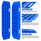 darrahopens Auto Accessories > Auto Accessories Others X-BULL KIT1 Recovery track Board Traction Sand trucks strap mounting 4x4 Sand Snow Car BLUE