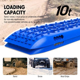 darrahopens Auto Accessories > Auto Accessories Others X-BULL KIT1 Recovery track Board Traction Sand trucks strap mounting 4x4 Sand Snow Car BLUE