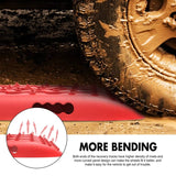 darrahopens Auto Accessories > Auto Accessories Others X-BULL KIT1 Recovery track Board Traction Sand trucks strap mounting 4x4 Sand Snow Car RED
