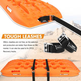 darrahopens Auto Accessories > Auto Accessories Others X-BULL KIT1 Recovery track Board Traction Sand trucks strap mounting 4x4 Sand Snow Car RED