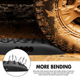Darrahopens Auto Accessories > Auto Accessories Others X-BULL Recovery Tracks Gen 2.0 10T Sand Mud Snow 2 Pairs Offroad 4WD 4x4 2PC 91CM Black