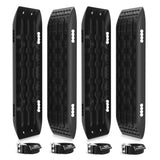 Darrahopens Auto Accessories > Auto Accessories Others X-BULL Recovery Tracks Gen 2.0 10T Sand Mud Snow 2 Pairs Offroad 4WD 4x4 2PC 91CM Black