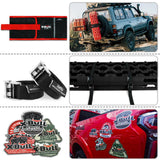 darrahopens Auto Accessories > Auto Accessories Others X-BULL Recovery tracks kit Boards 4WD strap mounting 4x4 Sand Snow Car qrange GEN3.0 6pcs OLIVE