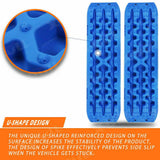 darrahopens Auto Accessories > Auto Accessories Others X-BULL Recovery tracks Mud Snow / Sand tracks / Grass 4X4 Caravan 2pcs 4WD Gen 3.0 - Blue