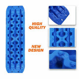 darrahopens Auto Accessories > Auto Accessories Others X-BULL Recovery tracks Mud Snow / Sand tracks / Grass 4X4 Caravan 2pcs 4WD Gen 3.0 - Blue