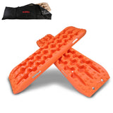 darrahopens Auto Accessories > Auto Accessories Others X-BULL Recovery tracks Sand 4x4 4WD Snow Mud Car Vehicles ATV 2pcs Gen 3.0 - Orange