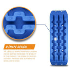 darrahopens Auto Accessories > Auto Accessories Others X-BULL Recovery tracks Sand tracks 2 pairs Sand / Snow / Mud 10T 4WD Gen 2.0 - blue