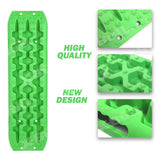 darrahopens Auto Accessories > Auto Accessories Others X-BULL Recovery tracks Sand tracks 2 Pairs Sand / Snow / Mud 10T 4WD Gen 3.0 - Green