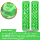 darrahopens Auto Accessories > Auto Accessories Others X-BULL Recovery tracks Sand tracks 2pcs Sand / Snow / Mud 10T 4WD Gen 3.0 - Green