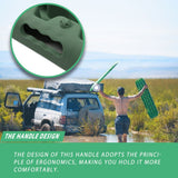 darrahopens Auto Accessories > Auto Accessories Others X-BULL Recovery tracks Sand tracks KIT Carry bag mounting pin Sand/Snow/Mud 10T 4WD-OLIVE Gen3.0