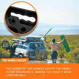 darrahopens Auto Accessories > Auto Accessories Others X-BULL Recovery tracks / Sand tracks / Mud tracks / Off Road 4WD 4x4 Car 2 Pairs Gen 3.0 - Black