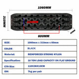 darrahopens Auto Accessories > Auto Accessories Others X-BULL Recovery tracks / Sand tracks / Mud tracks / Off Road 4WD 4x4 Car 2 Pairs Gen 3.0 - Black