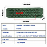 darrahopens Auto Accessories > Auto Accessories Others X-BULL Recovery tracks / Sand tracks / Mud tracks / Off Road 4WD 4x4 Car 2pcs Gen 3.0 - Olive
