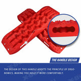 darrahopens Auto Accessories > Auto Accessories Others X-BULL Recovery tracks Sand Trucks Offroad With 4PCS Mounting Pins 4WD Gen 2.0- red