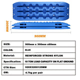 darrahopens Auto Accessories > Auto Accessories Others X-BULL Recovery tracks Sand Trucks Offroad With 4PCS Mounting Pins 4WDGen 2.0 - blue
