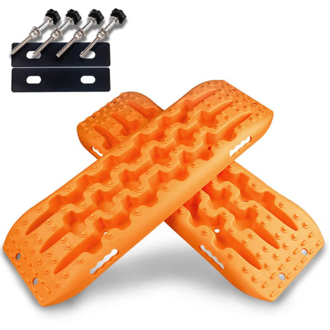 darrahopens Auto Accessories > Auto Accessories Others X-BULL Recovery tracks Sand Trucks Offroad With 4PCS Mounting Pins 4WDGen 2.0- Orange