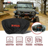 darrahopens Auto Accessories > Auto Accessories Others X-BULL Winch Cover Waterproof fits 8000-17000LBS Winch Dust Cover Soft 4X4