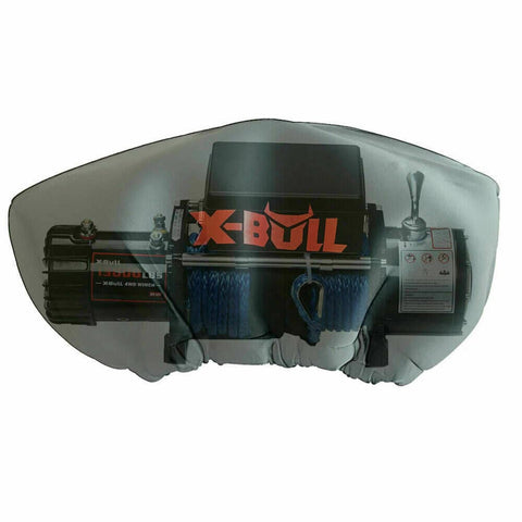 darrahopens Auto Accessories > Auto Accessories Others X-BULL Winch Cover Waterproof fits 8000-17000LBS Winch Dust Cover Soft 4X4