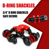 darrahopens Auto Accessories > Auto Accessories Others X-BULL Winch Recovery Kit Recovery tracks /Snatch Strap Off Road 4WD orange