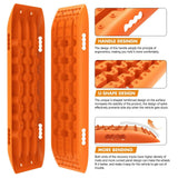 darrahopens Auto Accessories > Auto Accessories Others X-BULL Winch Recovery Kit Recovery tracks /Snatch Strap Off Road 4WD orange