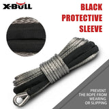 darrahopens Auto Accessories > Auto Accessories Others X-BULL Winch Rope 5.5mm x 13m Dyneema Synthetic Rope Tow Recovery Offroad 4wd4x4