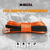 darrahopens Auto Accessories > Auto Accessories Others X-BULL Winch Rope Dyneema Synthetic Rope 5.5mm x 13m Tow Recovery Offroad 4wd