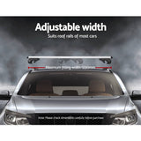 darrahopens Auto Accessories > Cross Bar Universal Car Roof Rack 1360mm Cross Bars Aluminium Silver Adjustable Car 90kgs load Carrier