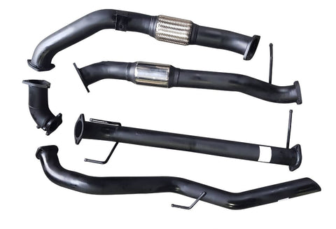 darrahopens Auto Accessories > Fuel & Exhaust 3 INCH RHINO EXHAUST WITH CAT NO MUFFLER FOR 3L PJ PK FORD RANGER
