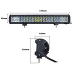 darrahopens Auto Accessories > Lights 20inch Osram LED Light Bar 5D 126w Sopt Flood Combo Beam Work Driving Lamp 4wd