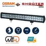 darrahopens Auto Accessories > Lights 23inch Osram LED Light Bar 5D 144w Sopt Flood Combo Beam Work Driving Lamp 4wd