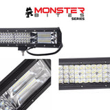 darrahopens Auto Accessories > Lights 28 inch Philips LED Light Bar Quad Row Combo Beam 4x4 Work Driving Lamp 4wd