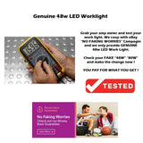 darrahopens Auto Accessories > Lights 2PCS 48W LED Work Lights FLOOD Lamp Off Road 12V 24V Boat Camping Fishing 80w