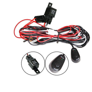 darrahopens Auto Accessories > Lights 2way LED Universal Driving light Wiring Loom Harness 12V 24V 40A Relay Switch